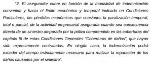 Fragmento sentencia sobre demanda de indemnización por covid